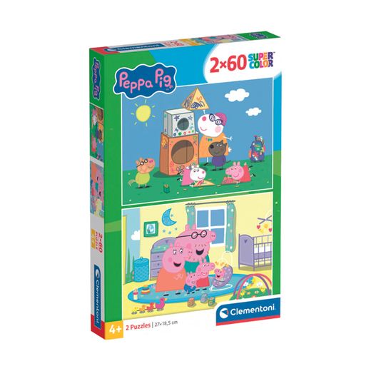 PZL 2X60 PEPPA PIG de CLEMENTONI — DonDino juguetes