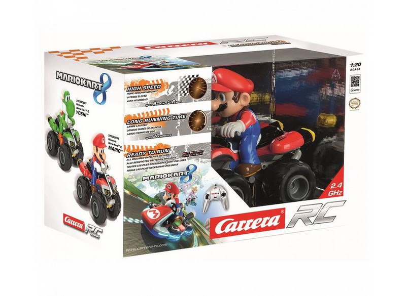Quad Mario Kart 1:20 R/C Batería +Cargador — DonDino juguetes