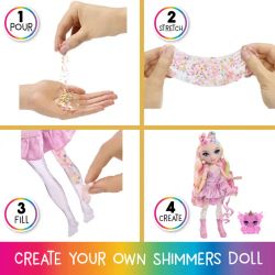RAINBOW HIGH SHIMMERS SLIME FASHION-BELLA (PINK)