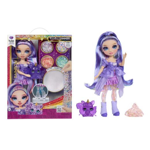 RAINBOW HIGH SHIMMERS SLIME FASHION-VIOLET(PURPLE)