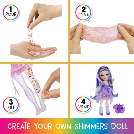 RAINBOW HIGH SHIMMERS SLIME FASHION-VIOLET(PURPLE)