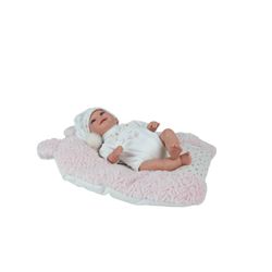 REBORN ARIAS 35 CM MAR ROSA C/COJIN