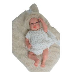REBORN ARIAS 40 CM ISABELLA BEIGE C/COJIN