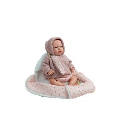REBORN ARIAS 40 CM LUNA ROSA C/MANTA NIDO