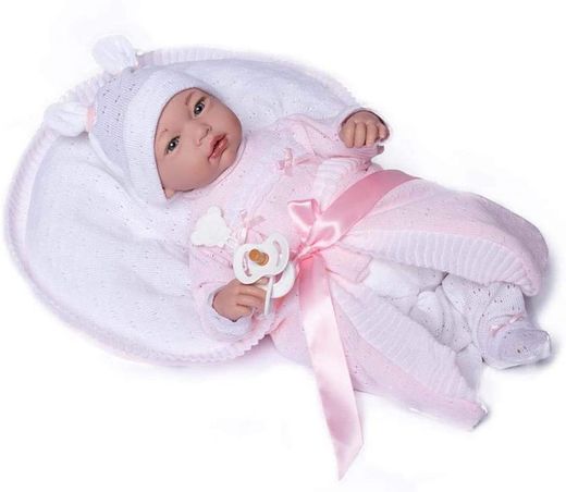 Reborn Julia con pelele Rosa 46 cm