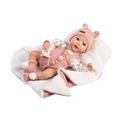 REBORN PREMATURO NADIA 38 CM CUERPO TELA PEL.ROSA