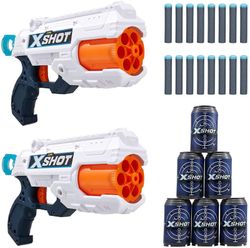 PACK 2 PISTOLAS REFLEX 6 X-SHOT