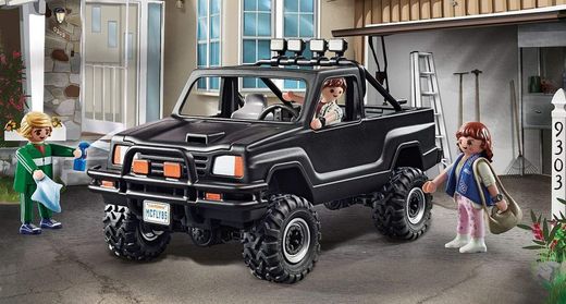 Camionnette Retour vers le futur