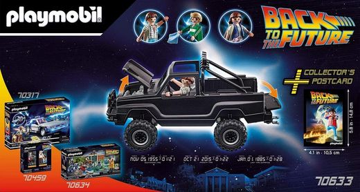 Camionnette Retour vers le futur