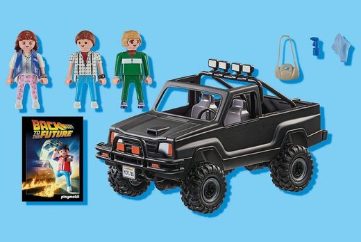 Camionnette Retour vers le futur