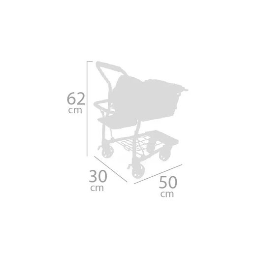 Carro Compra Portabebe C/ 12 Frutas