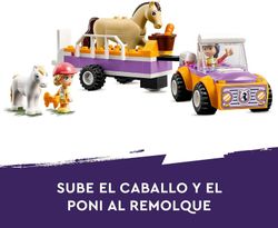 Remolque Para Caballo Y Poni Lego