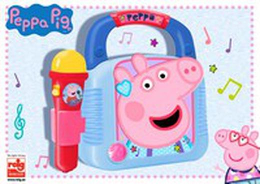 REPRODUCTOR MP3 PEPPA PIG MICRO+BLUETOOTH