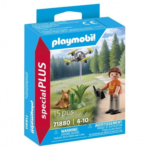 RESCATE DE UN CERVATILLO CON DRON