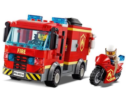 Rescate del Incendio en la Hamburguesería 327 piezas