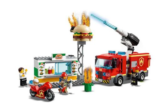 Rescate del Incendio en la Hamburguesería 327 piezas