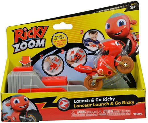 Ricky Zoom Lanzador Y Vehículo