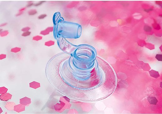 Transp. Wiel Glitter 119cm +9