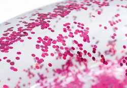 Transp. Wiel Glitter 119cm +9