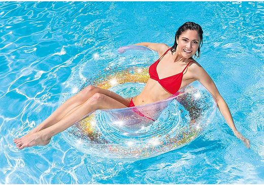 Transp. Wiel Glitter 119cm +9