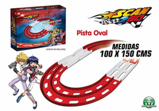 Scan 2 go oval track