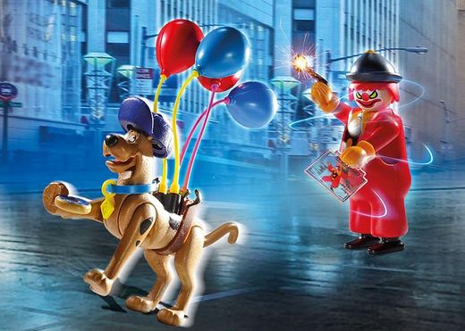 Scooby-Doo! Aventura Con Ghost Clown Playmobil