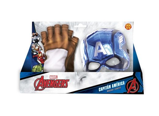 *SET ACCESORIOS CAPITAN AMERICA INFANTIL