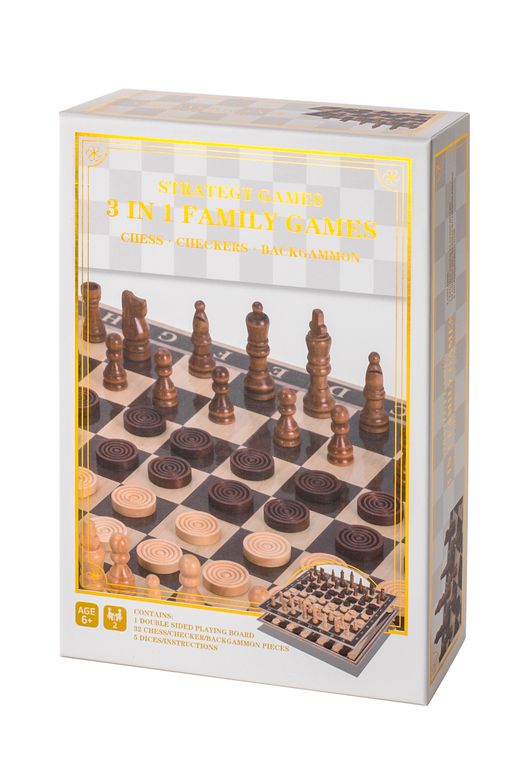 SET AJEDREZ/ DAMAS/ BACKGAMMON