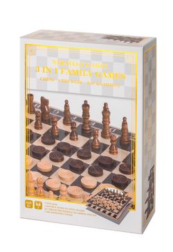 SET AJEDREZ/ DAMAS/ BACKGAMMON