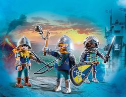 Playmobil Set De 3 Caballeros De Novelmore