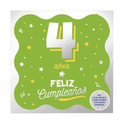 SET DE CUMPLEAÑOS - 4 AÑOS