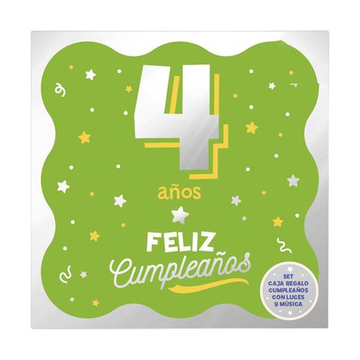 SET DE CUMPLEAÑOS - 4 AÑOS