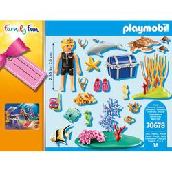 Playmobil Set De Regalo Buceadora De Tesoros