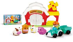 SET DINOSAURIO C/VEHICULO LUZ Y SONIDO