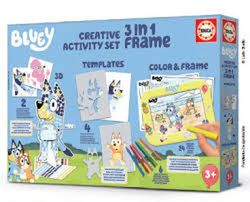 SET CREATIVO 3 EN 1 BLUEY