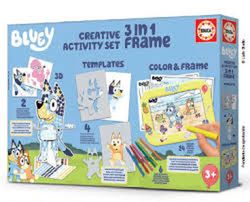 SET CREATIVO 3 EN 1 BLUEY