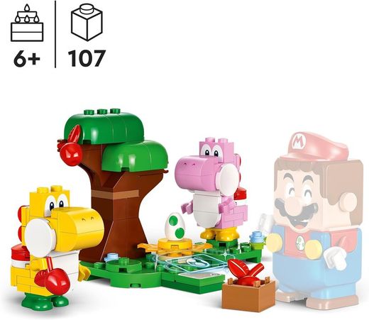 Set Expansión: Huevo De Yoshi En El Bosque Lego