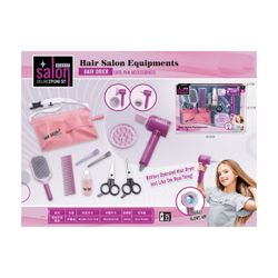 SET PELUQUERIA C/CINTURÓN Y SECADOR PILAS