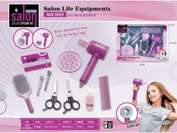 SET PELUQUERIA C/SECADOR PILAS
