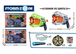 SET PISTOLA STORMZOME C/GAFAS Y DIANA