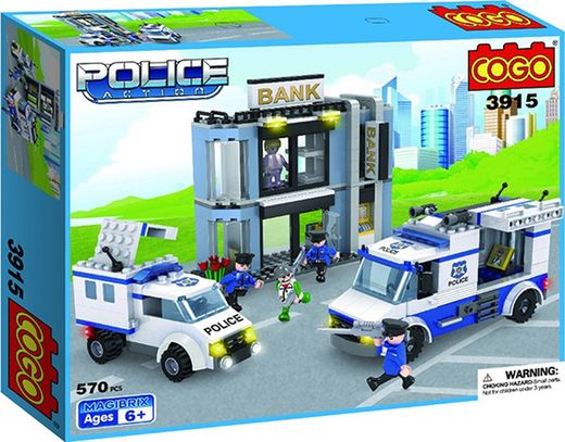 Set de police avec banc 570 pièces