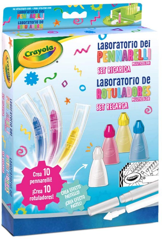 Set Recarga Laboratorio Rotuladores Multicolor Crayola