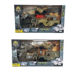 SET VEHICULOS MILITARES C/TIENDA CAMPAÑA