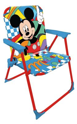 SILLA METALICA PLEGABLE MICKEY MOUSE DISNEY