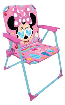 SILLA METALICA PLEGABLE MINNIE MOUSE DISNEY