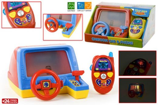Simulador con telefono movil