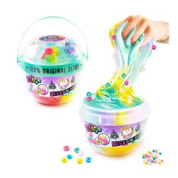 SLIME SUPER BUCKET WITH 6 DECORATIONS SDO