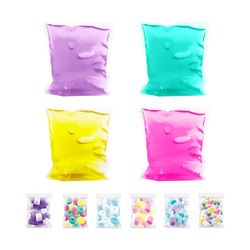 SLIME SUPER BUCKET WITH 6 DECORATIONS SDO