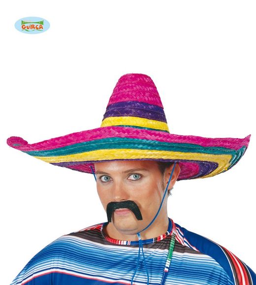 Sombrero mejicano multicolor