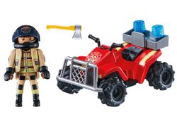 Speed Quad Bomberos Playmobil